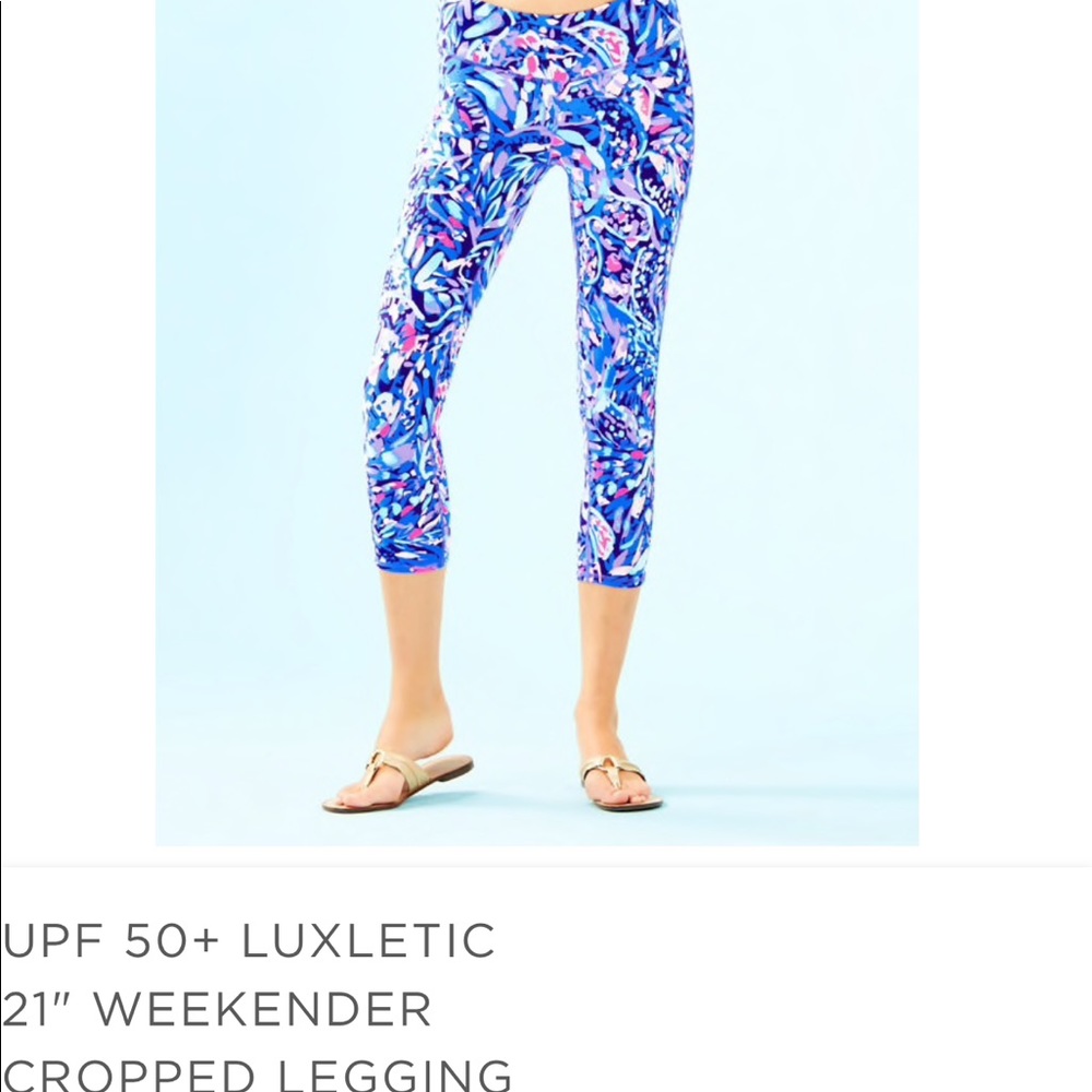 LP UPF 50+ Luxletic 21” Weekender cropped legging